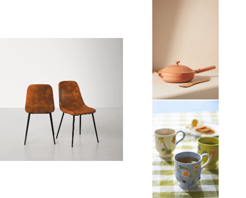 Home, Sweet Home. From bed to teacups. cover photo collage