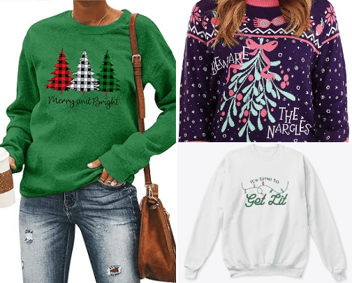 Christmas Sweaters cover photo collage
