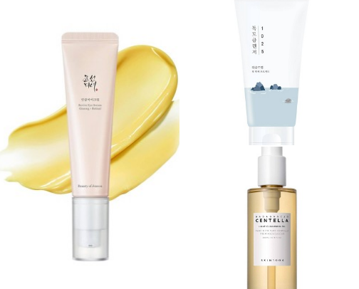 the best korean skincare🫧🩷🧴 cover photo collage