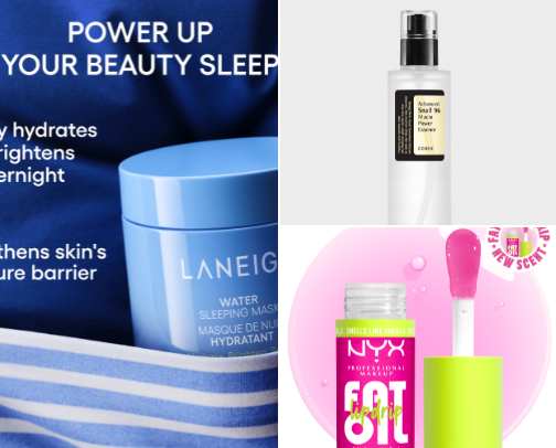 Viral Beauty Products cover photo collage