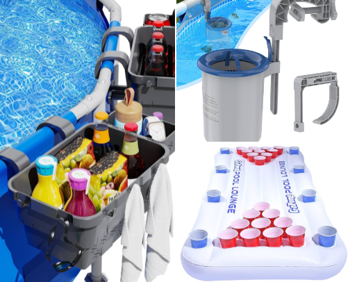 Summer Fun Poolside ☀️ cover photo collage