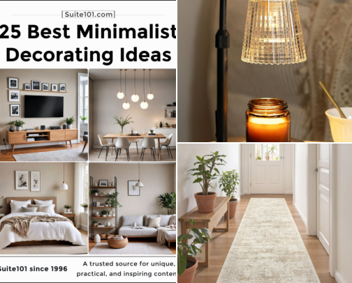 Minimalist Cozy Interiors 🤍 cover photo collage
