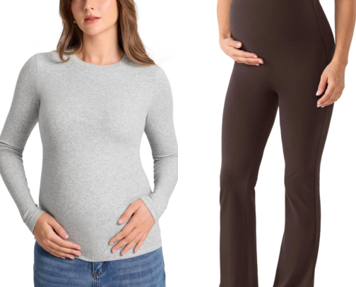 Maternity clothes cover photo collage
