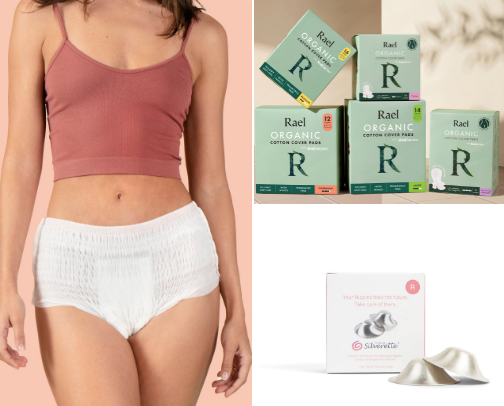 Non toxic postpartum essentials cover photo collage
