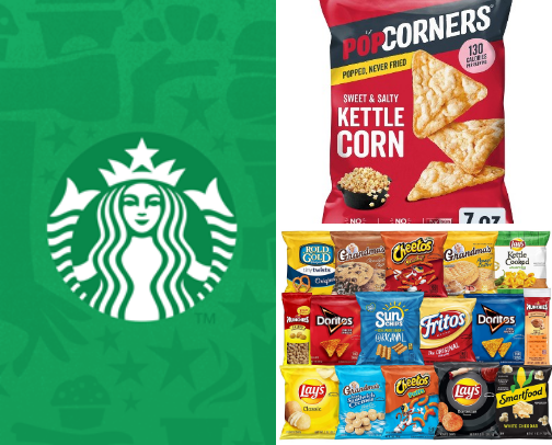 Snacks and Treats cover photo collage