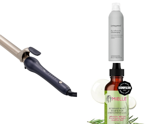 Hair products cover photo collage