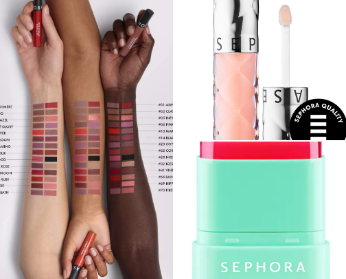 Makeup under 20$ cover photo collage