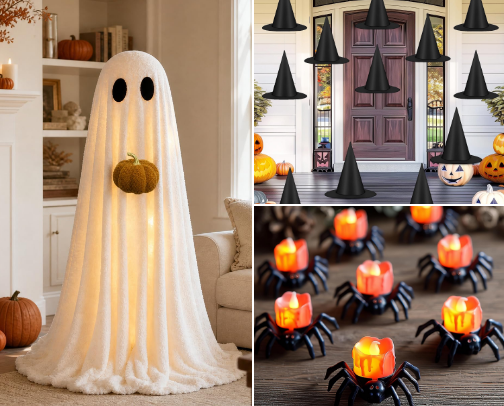 Halloween at The Love Nests cover photo collage