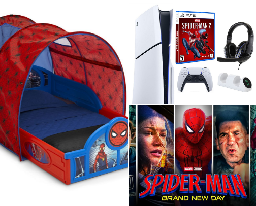 Spiderman viral cover photo collage