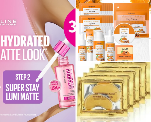 My favorite beauty recs cover photo collage