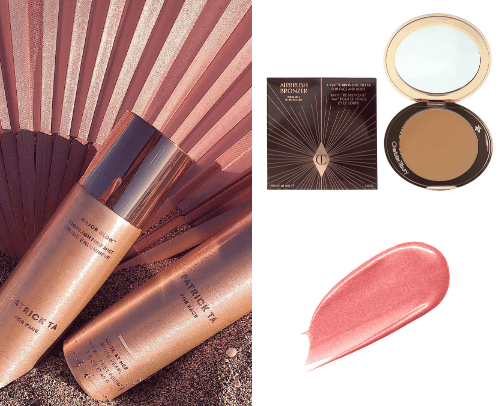 MAKEUP ROUTINE cover photo collage