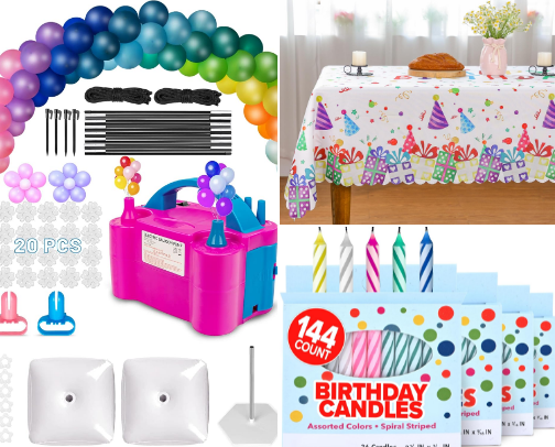 Birthday Party Picks cover photo collage