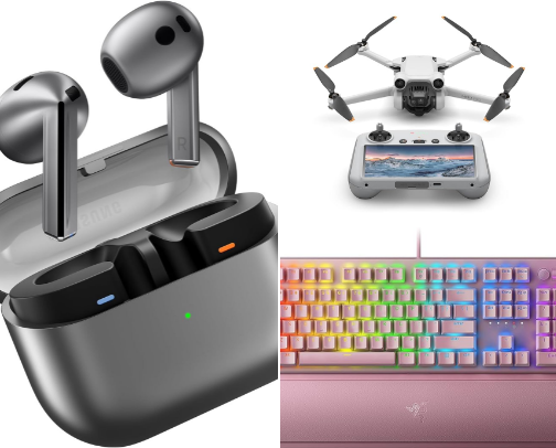 My Go-To Tech & Gadgets cover photo collage