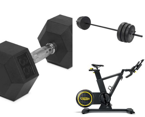Gym cover photo collage