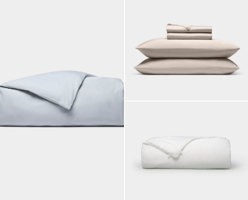 What I Use to Style My Bed cover photo collage