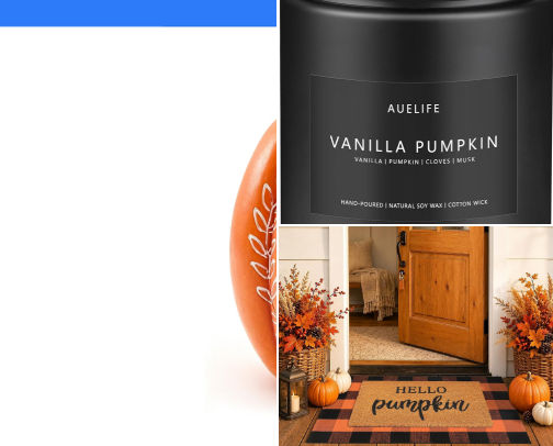 Fall decor favorites 🍂 cover photo collage
