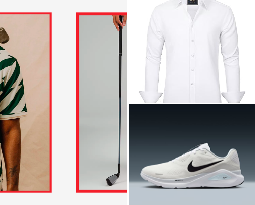 Fashion finds for men cover photo collage