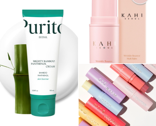 Korean skincare products for sensitive to dry skin which I'm currently using and loving. cover photo collage