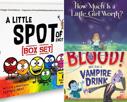 Children’s books - character building, educational and most read! cover photo collage