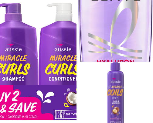 Hair care cover photo collage