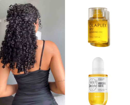 Hair care essential-For beautiful looking curly!! cover photo collage