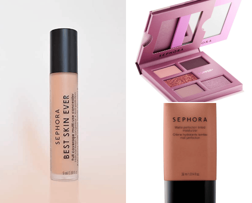Sephora Collection🧡|makeup cover photo collage