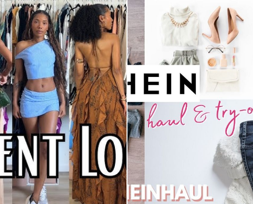 Shein clothing! cover photo collage