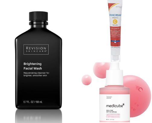 Current skincare cover photo collage