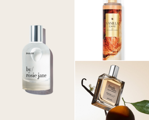 WINTER FRAGRANCE ROTATION ❄️🍪 cover photo collage