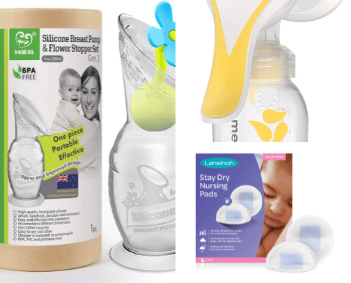 Breastfeeding and Pumping Essentials cover photo collage