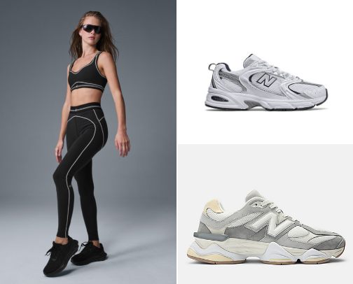 clothing faves: active cover photo collage
