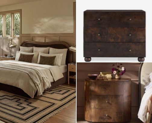 the chocolate brown room edit ★ cover photo collage