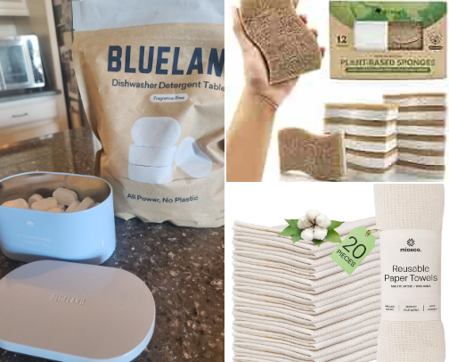 Best Non-Toxic & Sustainable Household Essentials for a Healthier Home cover photo collage
