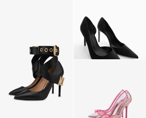 Heels of Elegance: Discover Our Pumps Collection cover photo collage