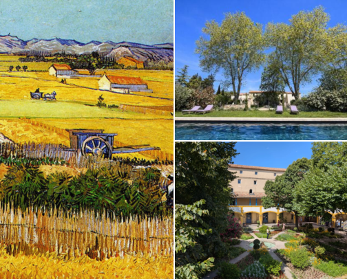 A cozy hotel base for exploring, Van Gogh, Roman History, Art & Charming Places to Stay Arles, France cover photo collage