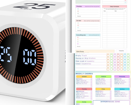 Products That Help ADHD Adults Stay Organised (That Actually Work) cover photo collage