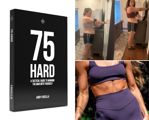 All Things 75 Hard cover photo collage