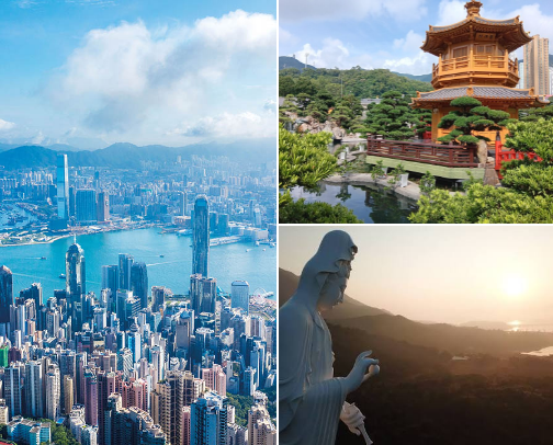 The Quiet Side of Hong Kong: 15 Places to Breathe and Begin Again cover photo collage