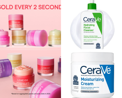 My favorite beauty recs cover photo collage
