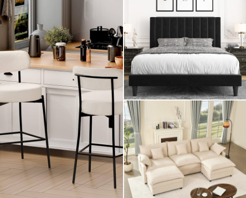 Great furniture finds cover photo collage