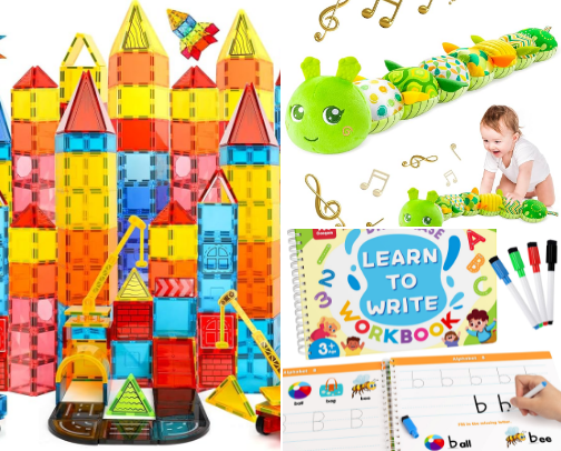Kids Favorites Toys/Games cover photo collage