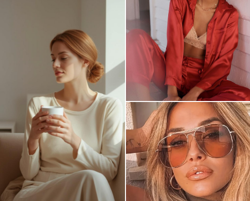 Things That Make You Feel Rich (Even If You’re Not) | Affordable Luxury Lifestyle Finds cover photo collage