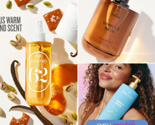 Vanilla Body Care Finds for Spring and Summer cover photo collage