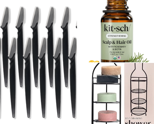 Hair care cover photo collage