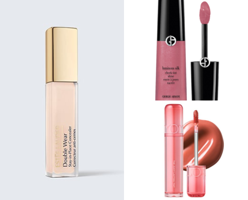 Clean Girl Makeup Routine cover photo collage