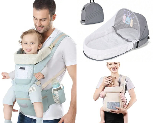 Baby supplies cover photo collage