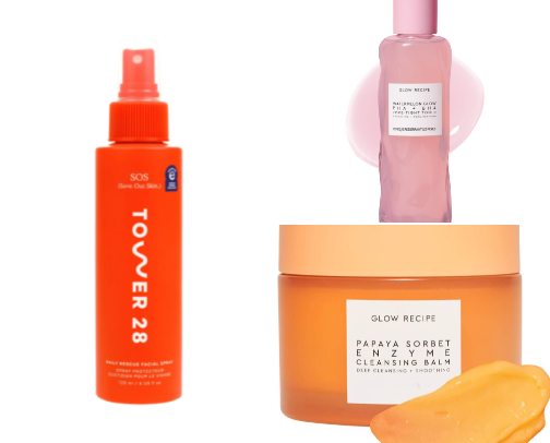 Skincare for sensitive young skin! cover photo collage