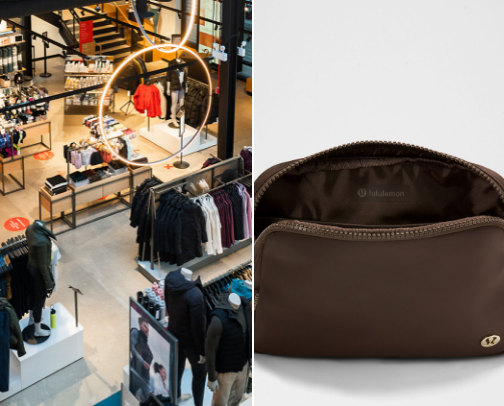 Lululemon cover photo collage