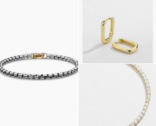 Jewelry cover photo collage