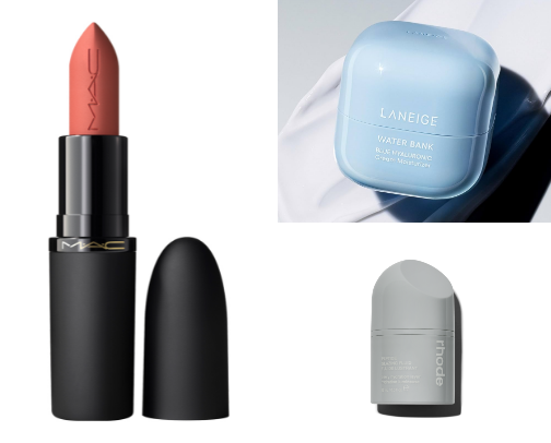 Viral Beauty Essentials: Rhode, Laneige, Rare Beauty & MAC Picks cover photo collage